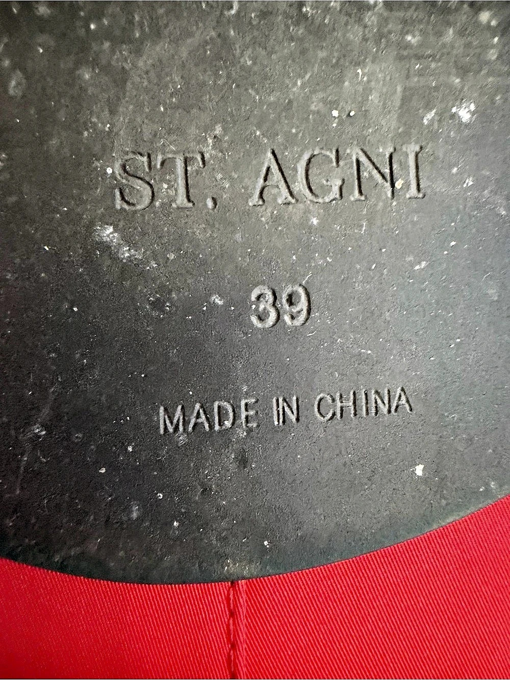 St. Agni Red Ballet Flats EU 39 - Picture 7 of 7
